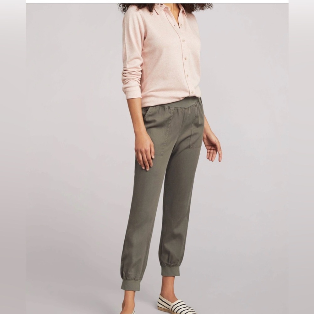 Faherty Arlie Jogger Pants surplus green